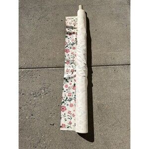 Vintage 1984 Charles Barone Kate Floral Fabric Roll 8+ Yards